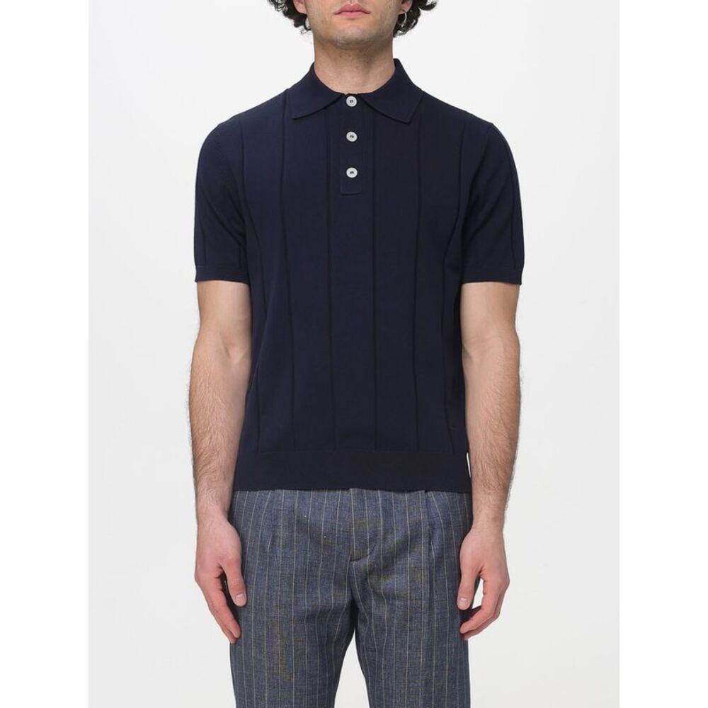 Manuel Ritz Men Cotton Knit Polo Shirt Manuel Ritz